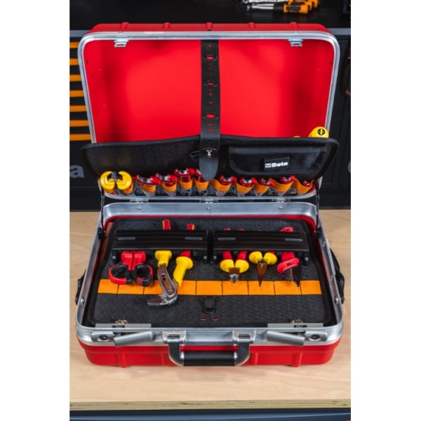 Beta Tools 2029EM Tool cases with tool assortments for hybrid and electric vehicles