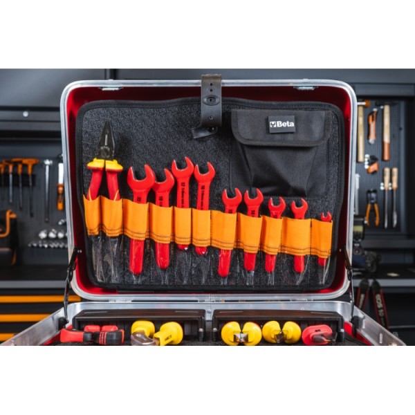 Beta Tools 2029EM Tool cases with tool assortments for hybrid and electric vehicles