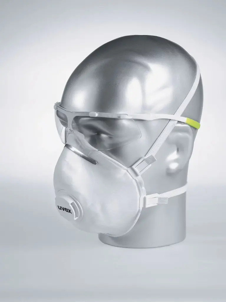 uvex silv-Air c 2312 (small) FFP3 cup shape valved smaller cup size suitable for narrower faces