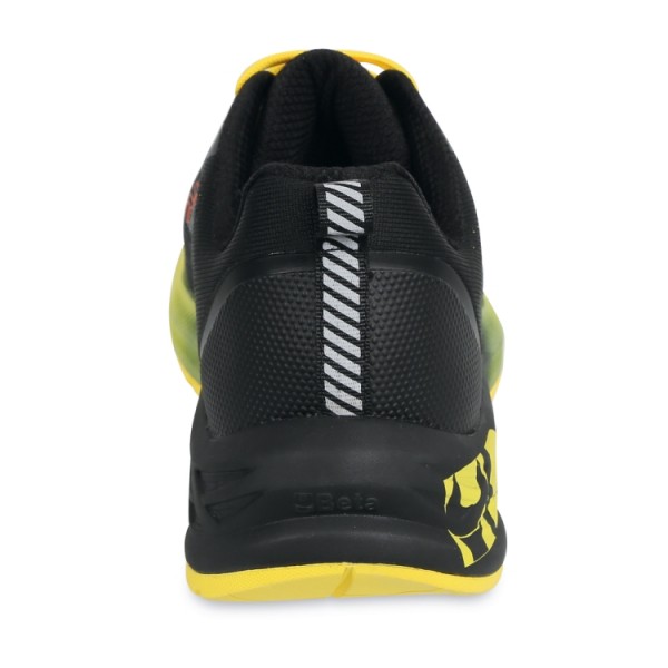 Beta Workwear 7341Y RENEGADE woven fabric shoe, hard-wearing and breathable, yellow details EU: 37-48 UK: 5-10.5