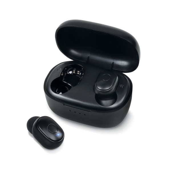 BETA Tools 9549ABW Wireless BT V5.0 earphones with built-in microphone & magnetic charging USB-C charging base enabled case