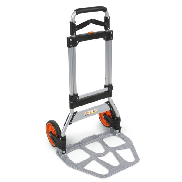 BETA Tools C99P COMBO Ultracompact folding tool trolley, Telescopic handle, Two puncture proof wheels