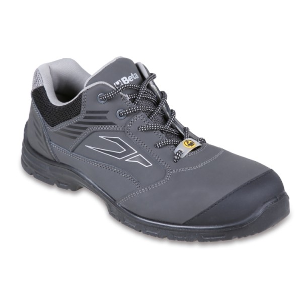 Beta Tools 7214G Action nubuck shoe, water-repellent, with anti-abrasion insert, composite toe cap & fibre penetration-proof insole