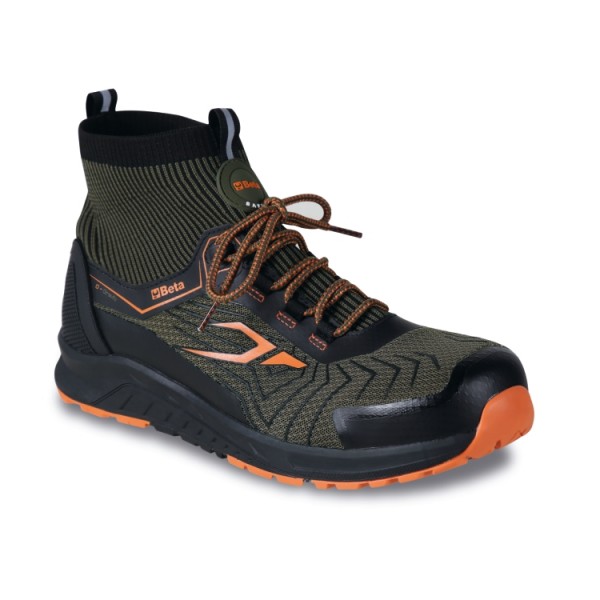 Beta Tools 7355V 0-Gravity lightweight mesh fabric ankle safety shoes boots, waterproof UK 5-13