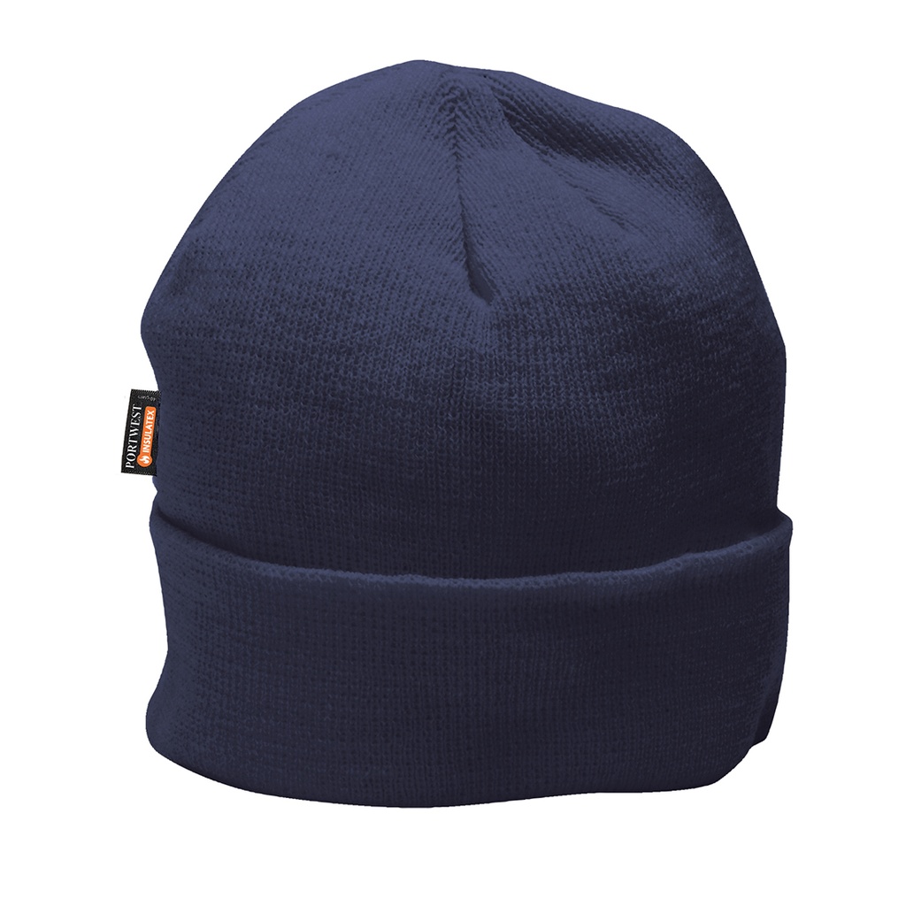 B013 Knit Hat insulatex Lined - Navy