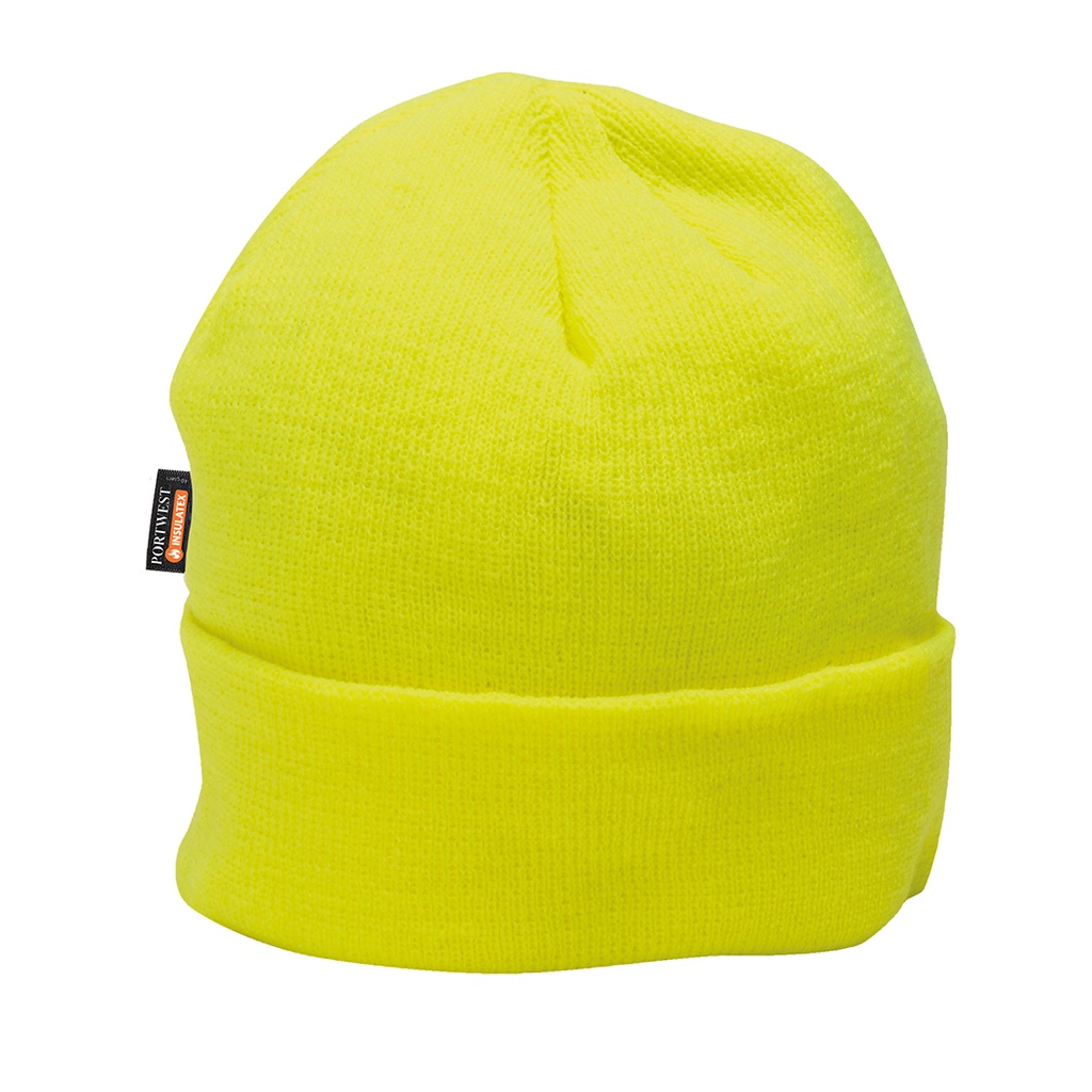 B013 Knit Hat insulatex Lined - Yellow