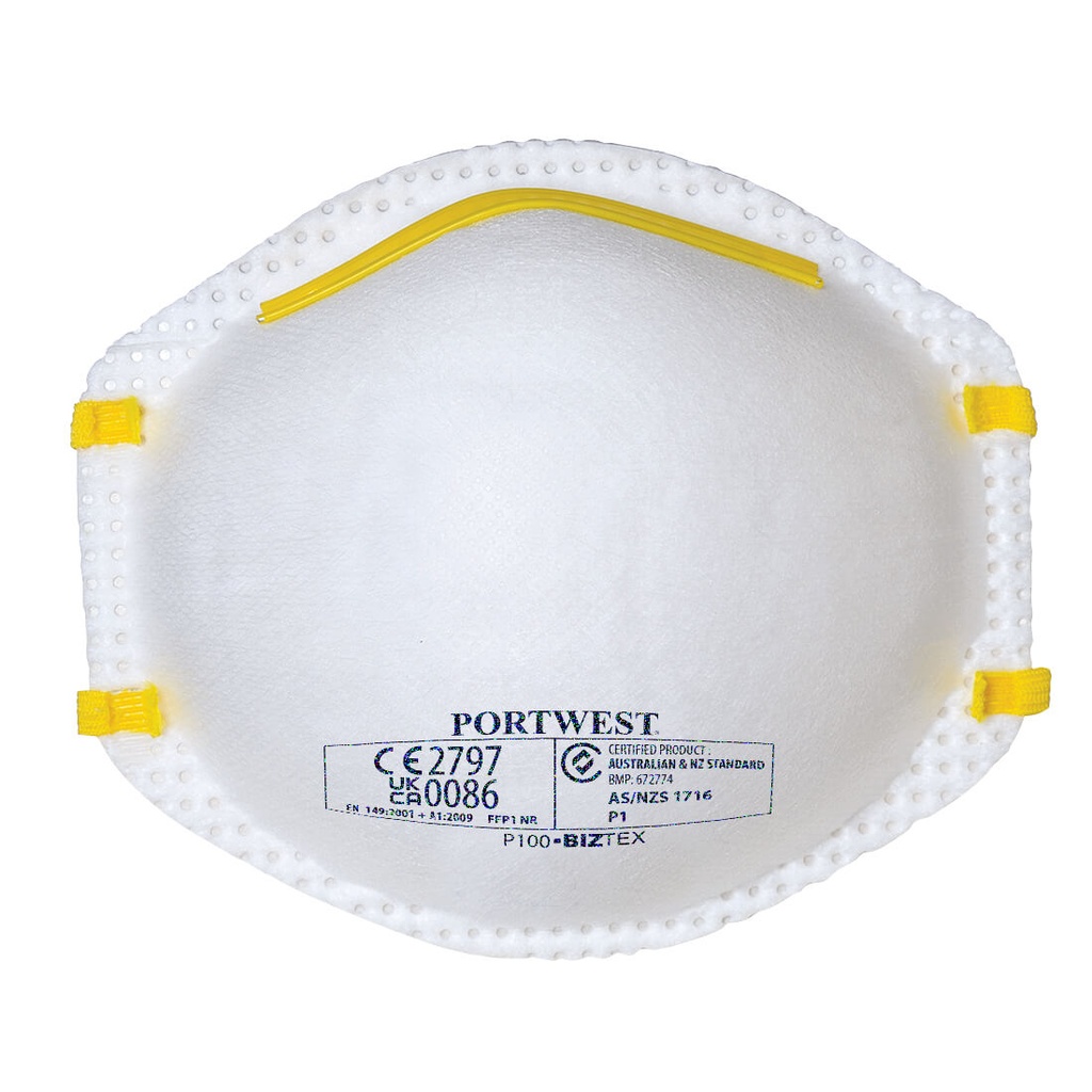 P100 Ffp1 Respirator - White