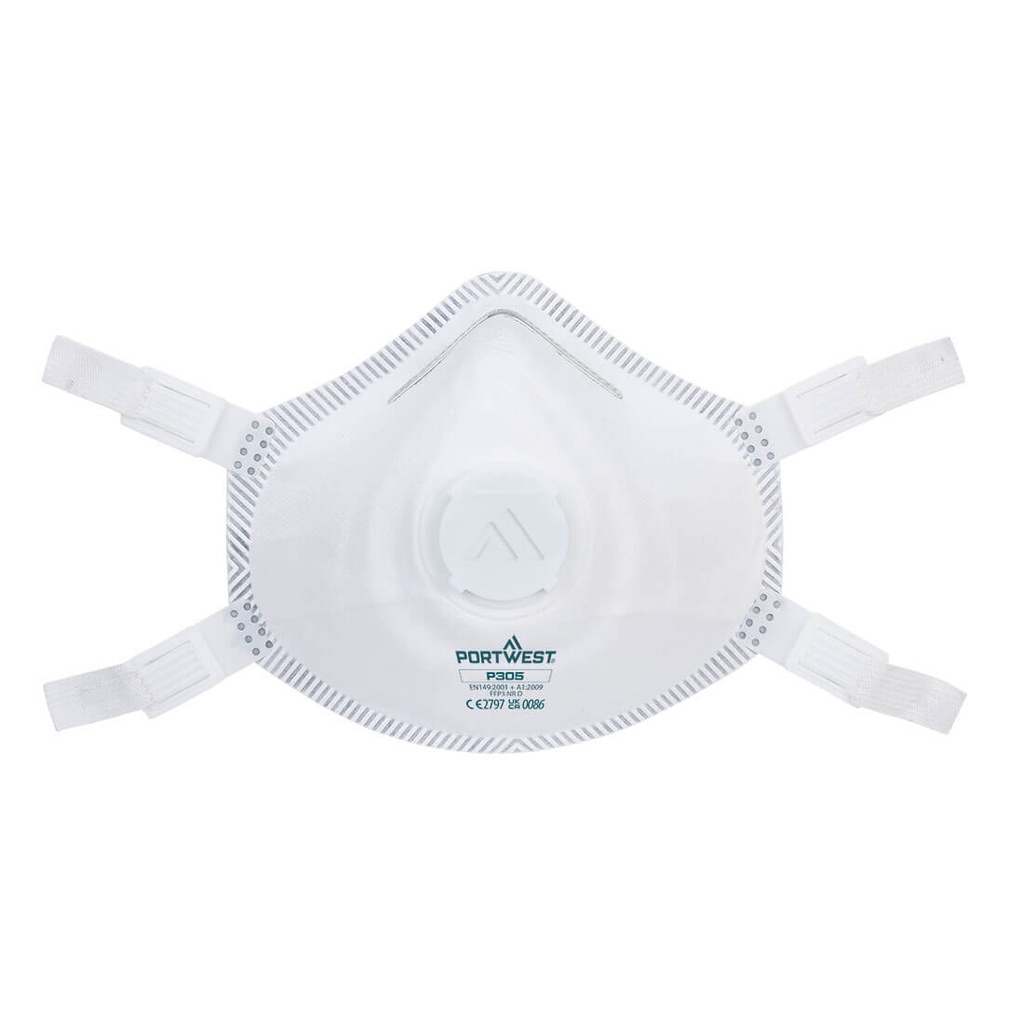 P305 Ffp3 Premium Dolomite Respirtr - White