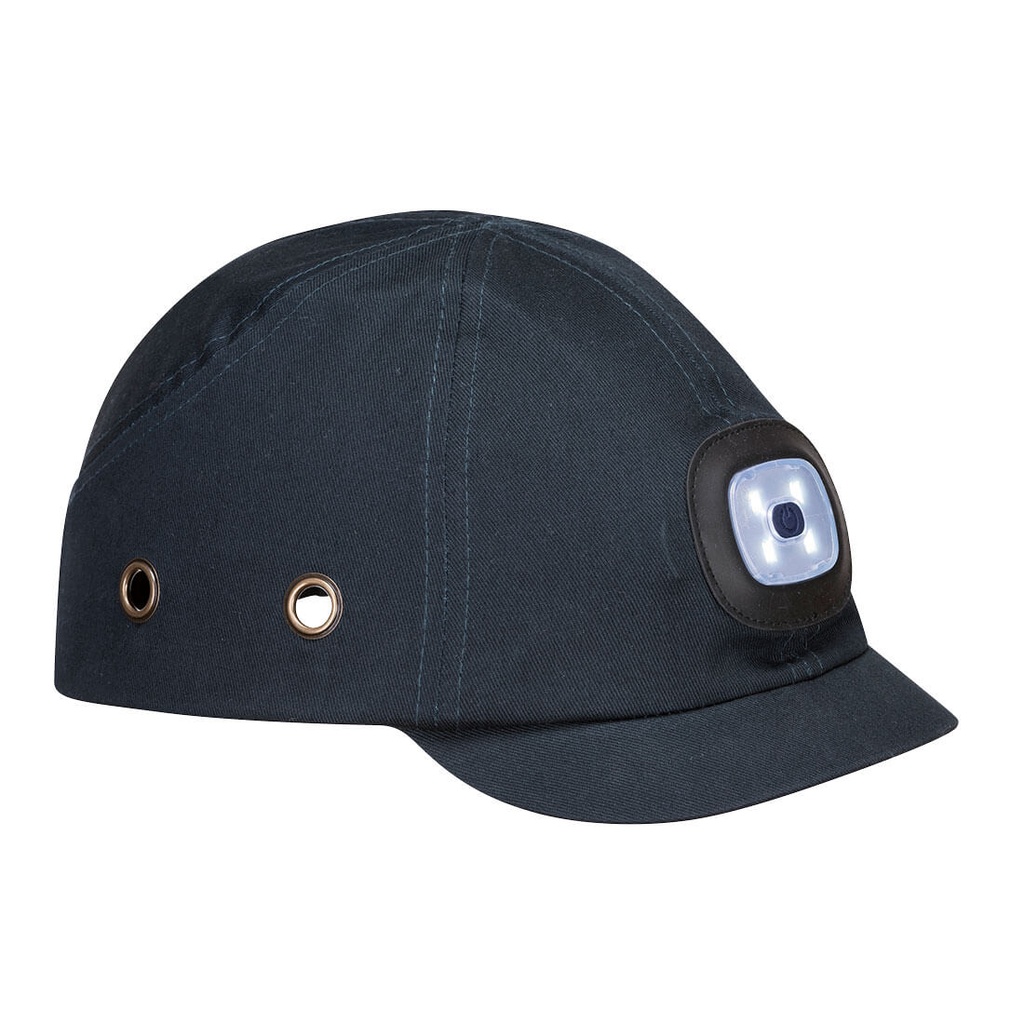 PW29 Usb Rechargeable Led Bump Cap - Navy