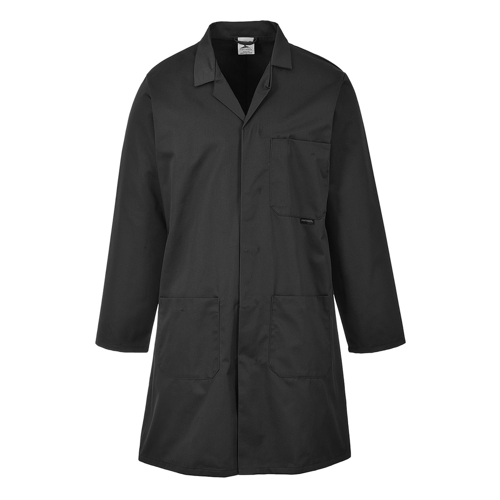 2852 Lab Coat - Black