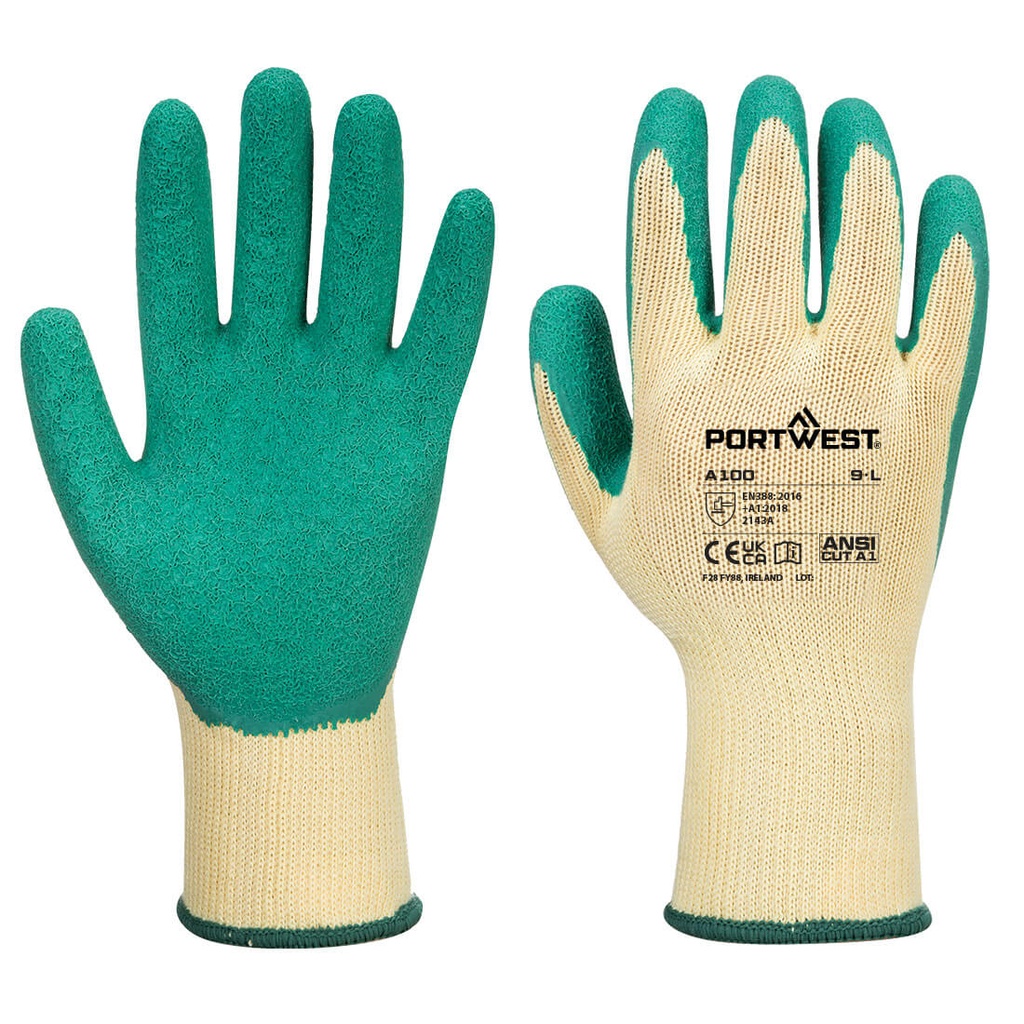 A100 Grip Glove - Green