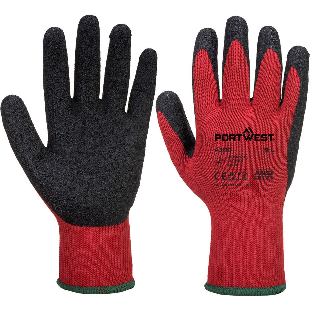 A100 Grip Glove - Red/Black