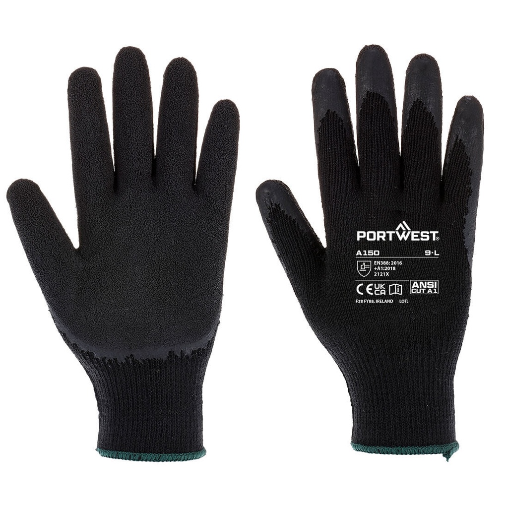 A150 Classic Grip Glove - Black