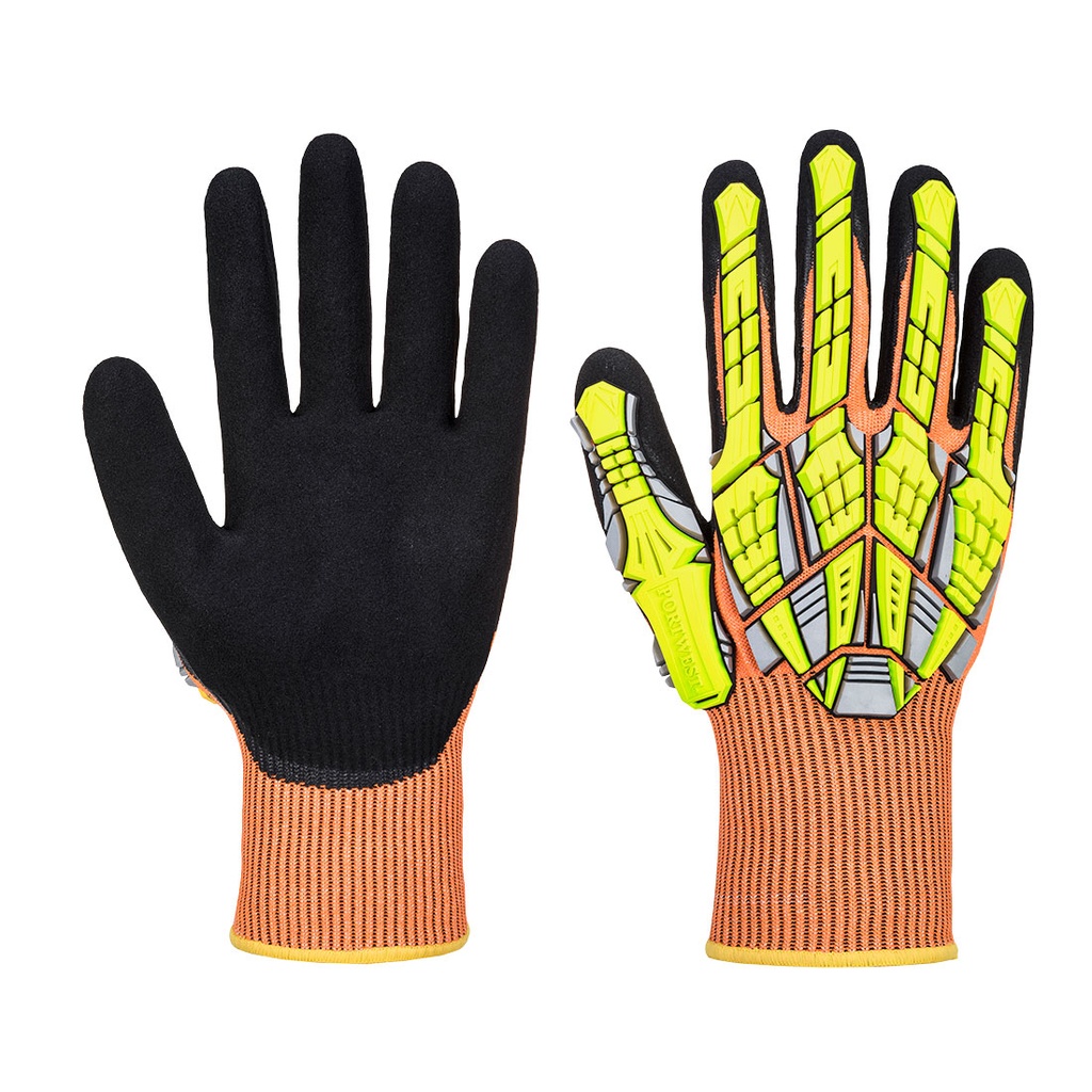 A727 Dx Vhr Impact Glove - Orange