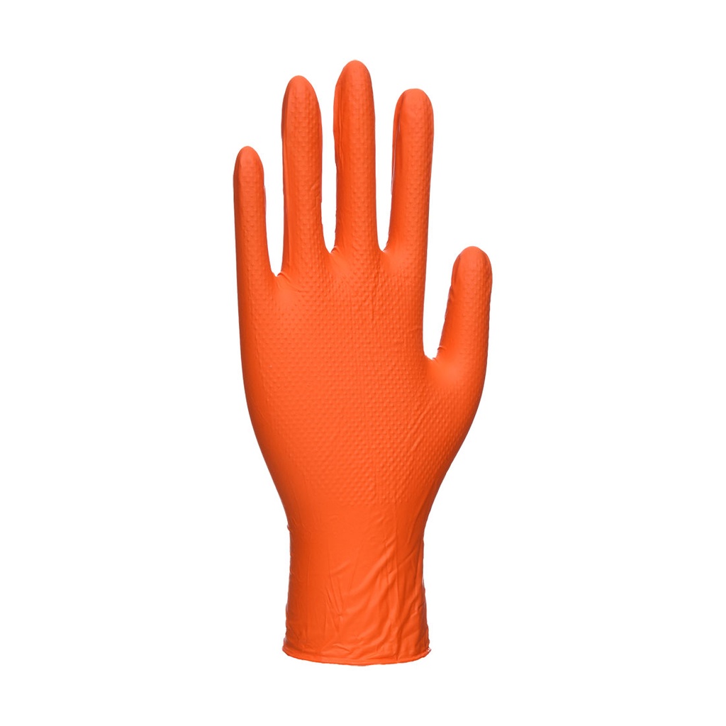 A930 Orange Hd Disposable Glove - Orange