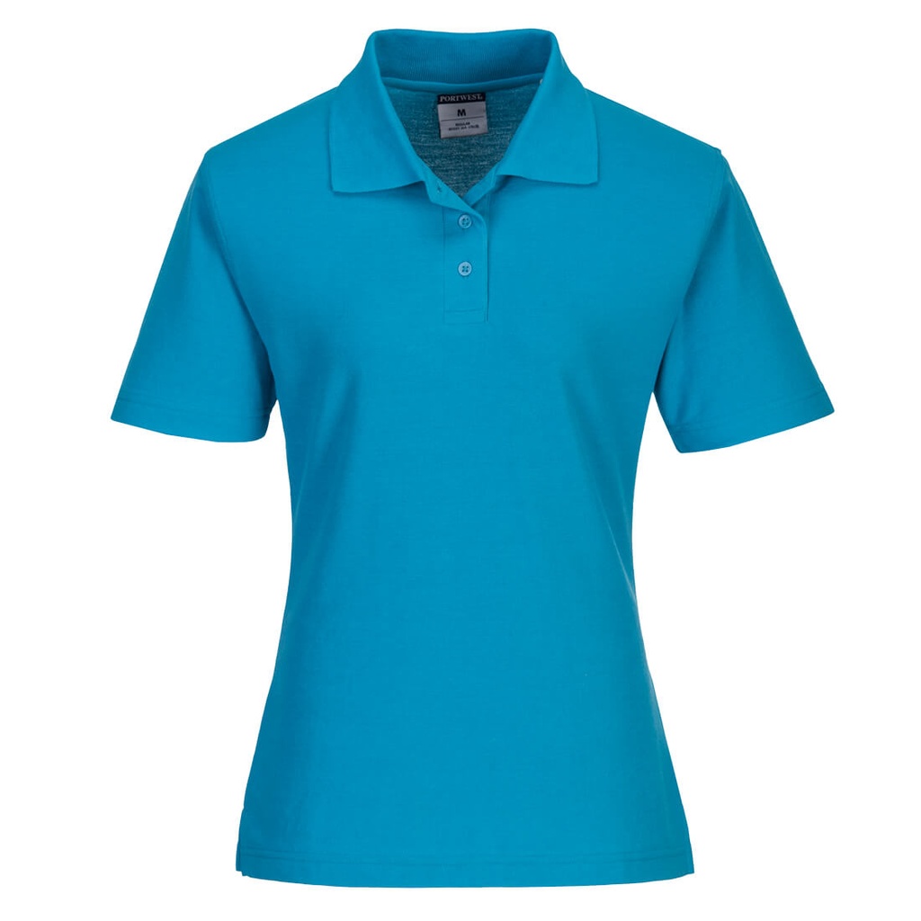 B209 Naples Women's Polo Shirt - Aqua