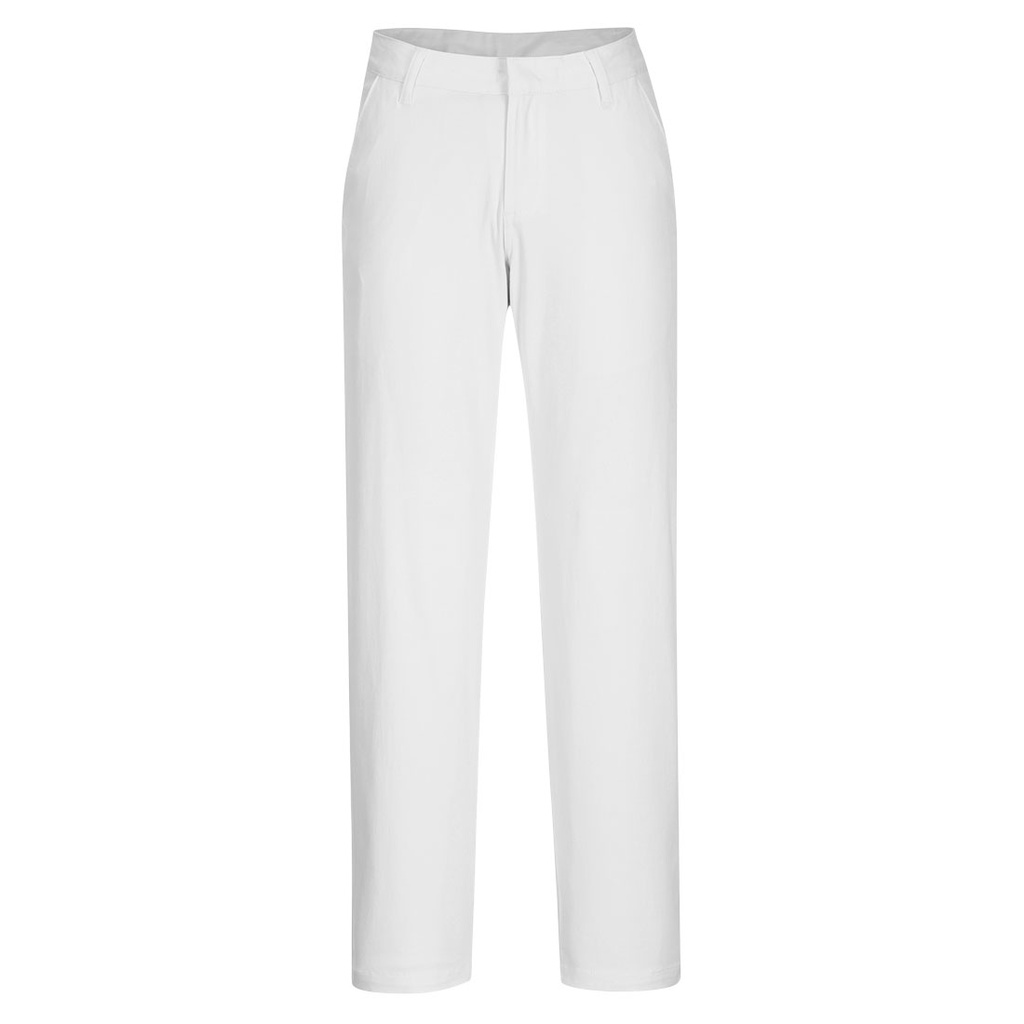 S235 Women's Slim Chino Trouser - White