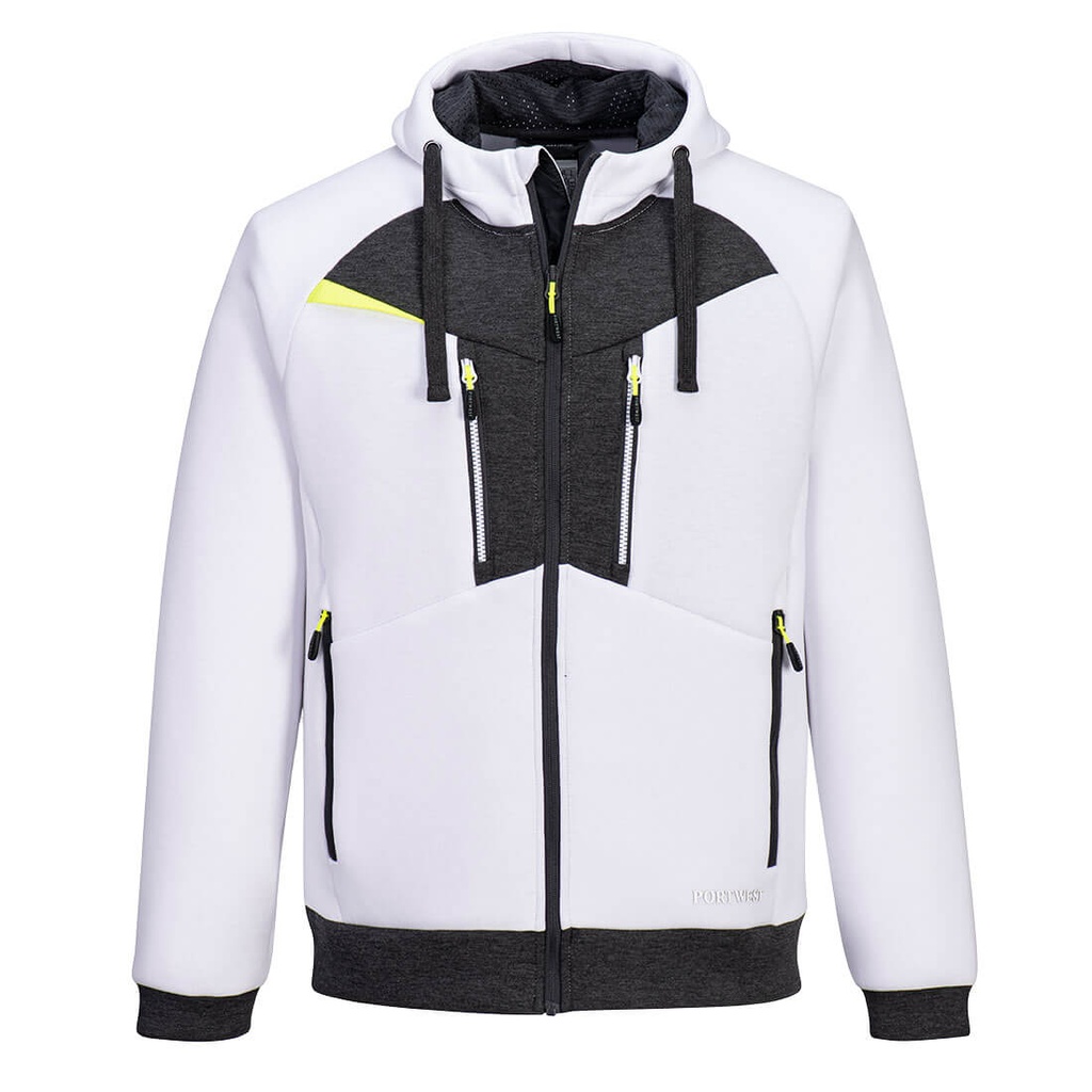 DX472 Dx4 Zipped Hoodie - White