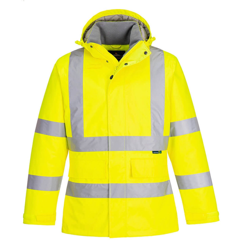 EC60 Eco Hi-Vis Winter Jacket - Yellow