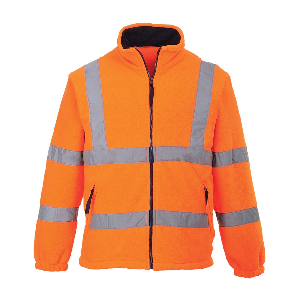 F300 Hi-Vis Mesh Lined Fleece - Orange