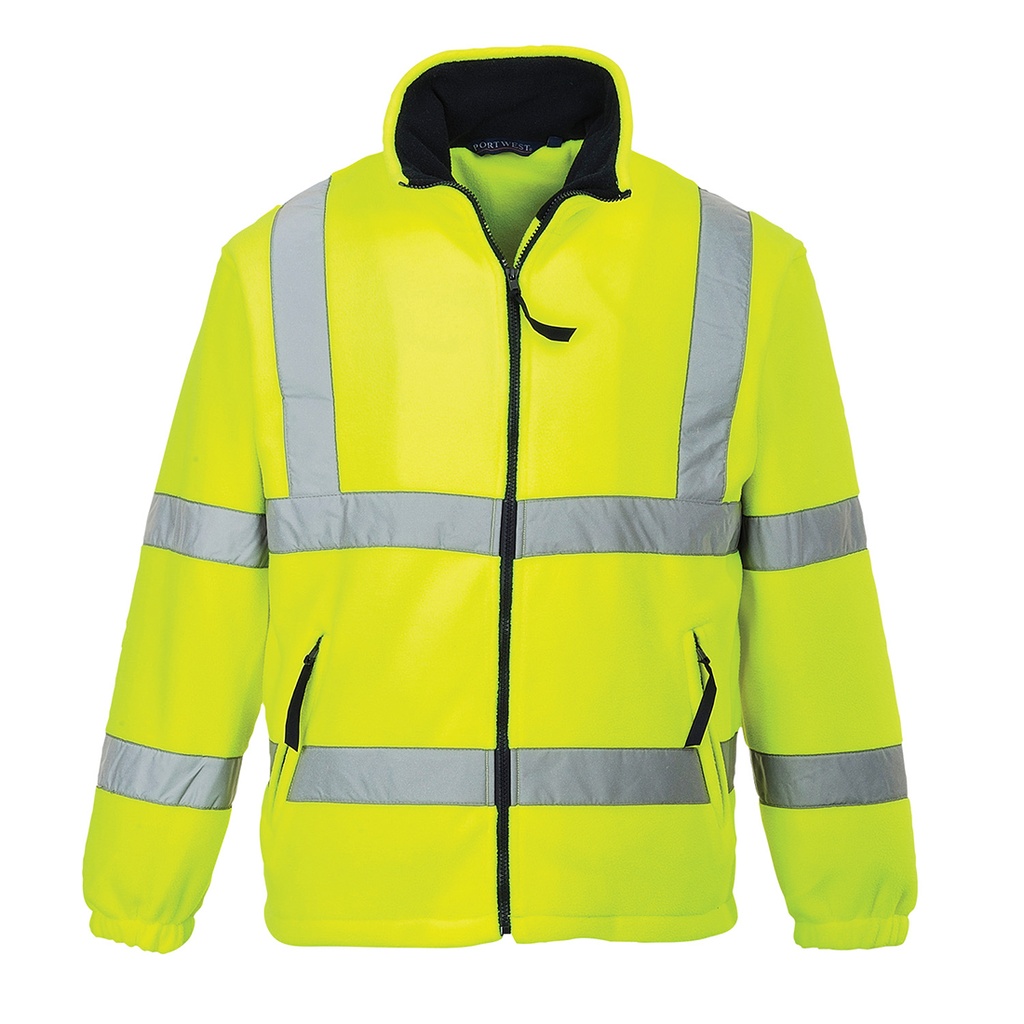 F300 Hi-Vis Mesh Lined Fleece - Yellow