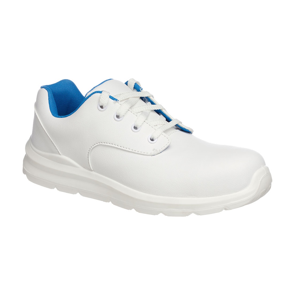 FD61 Laced Safety Shoe Compositelite - White