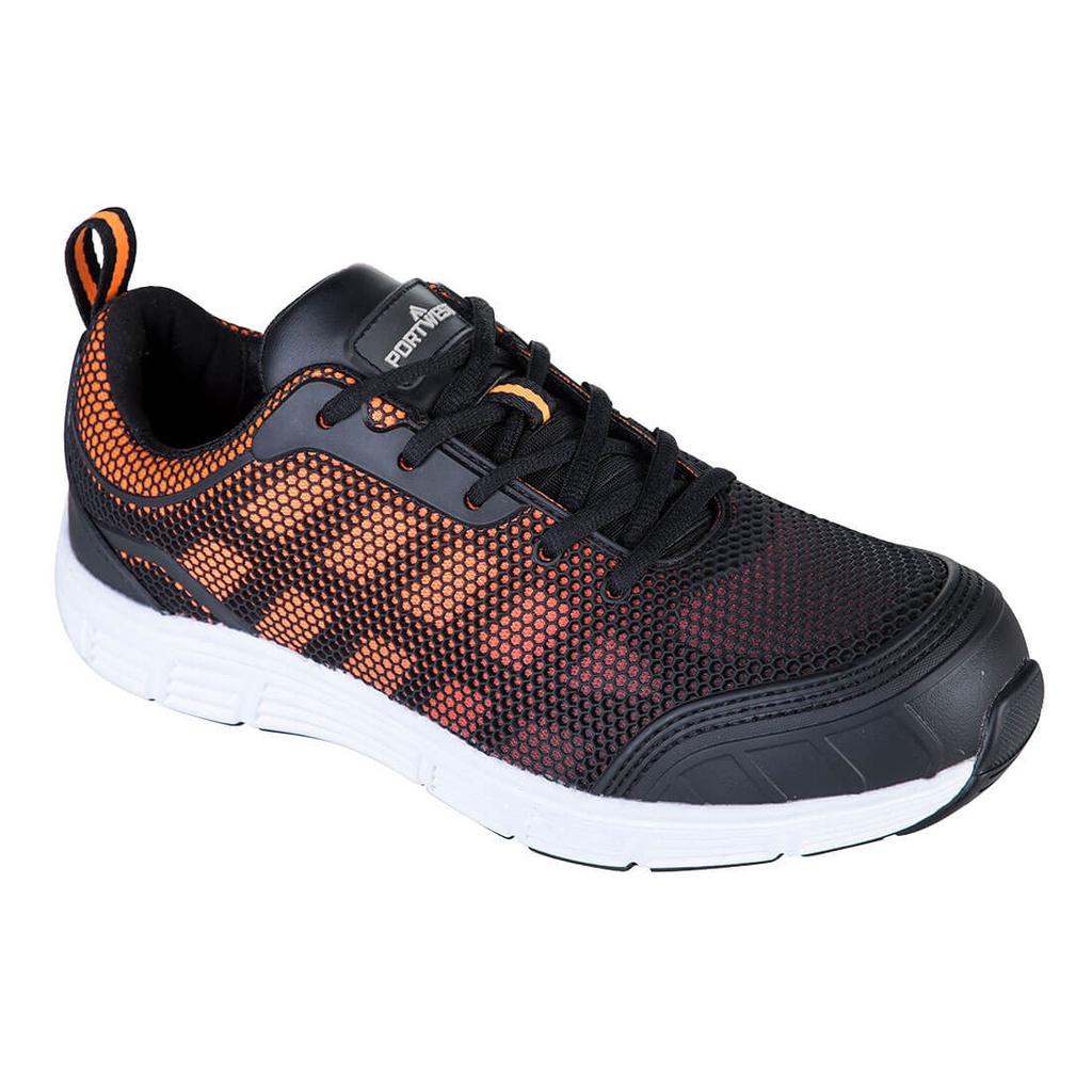 FT15 Steelite Tove Trainer S1P - Black/Orange