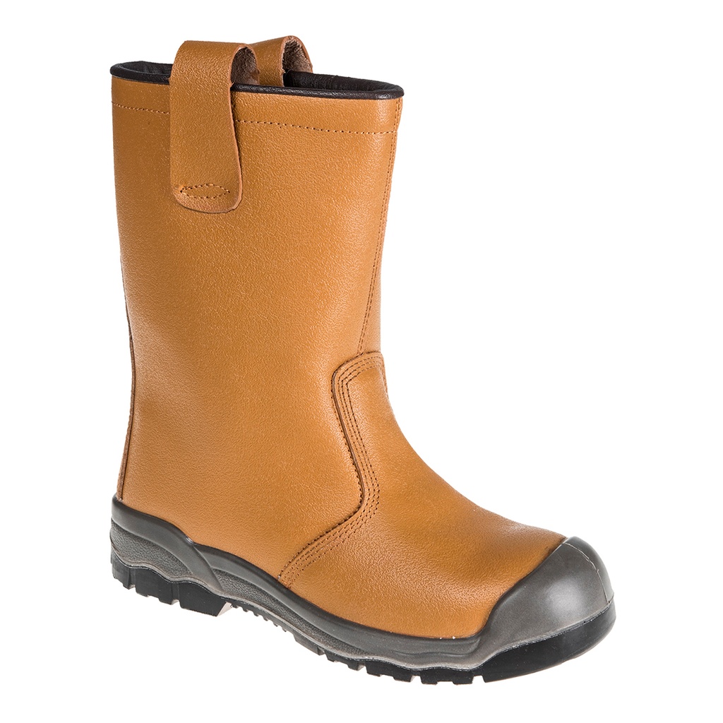 FW13 Rigger Boot S1P Ci with Scuff Cap Steelite - Tan