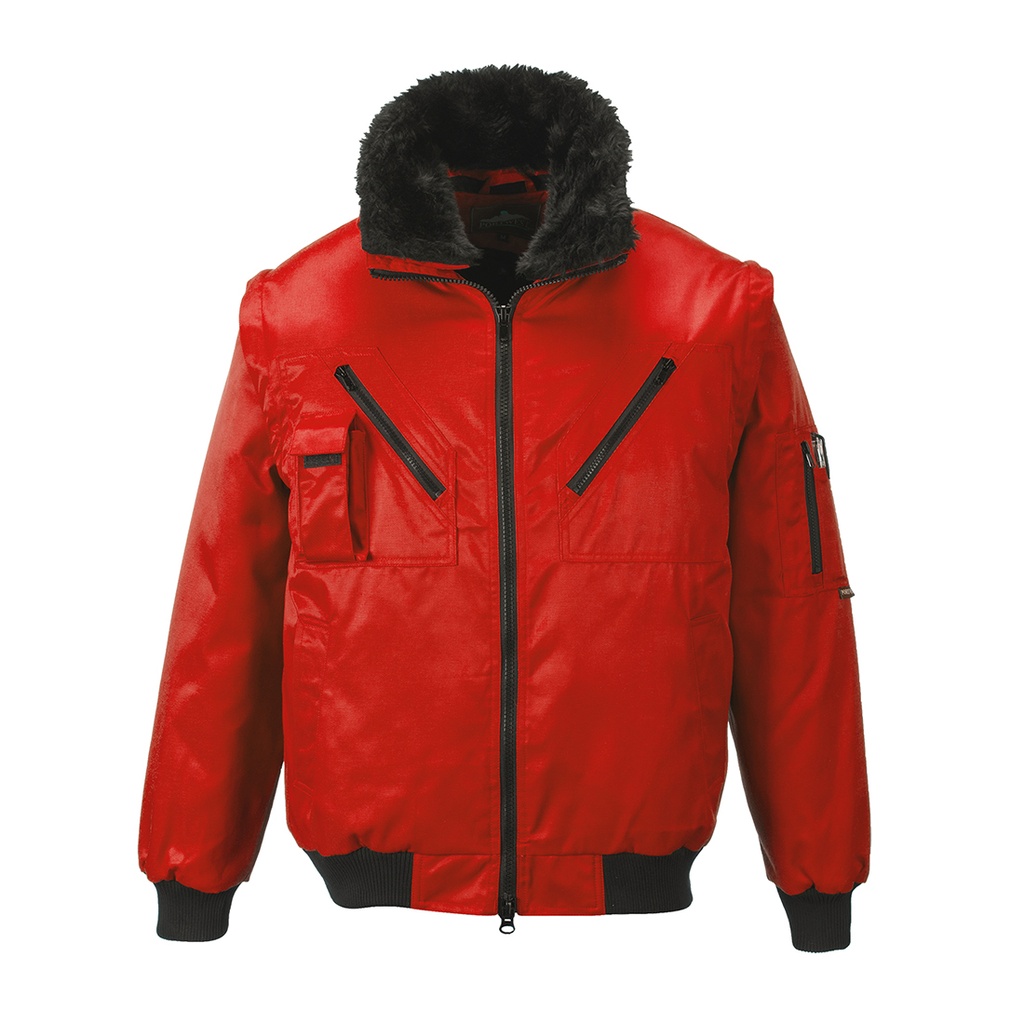 PJ10 Pilot Jacket - Red