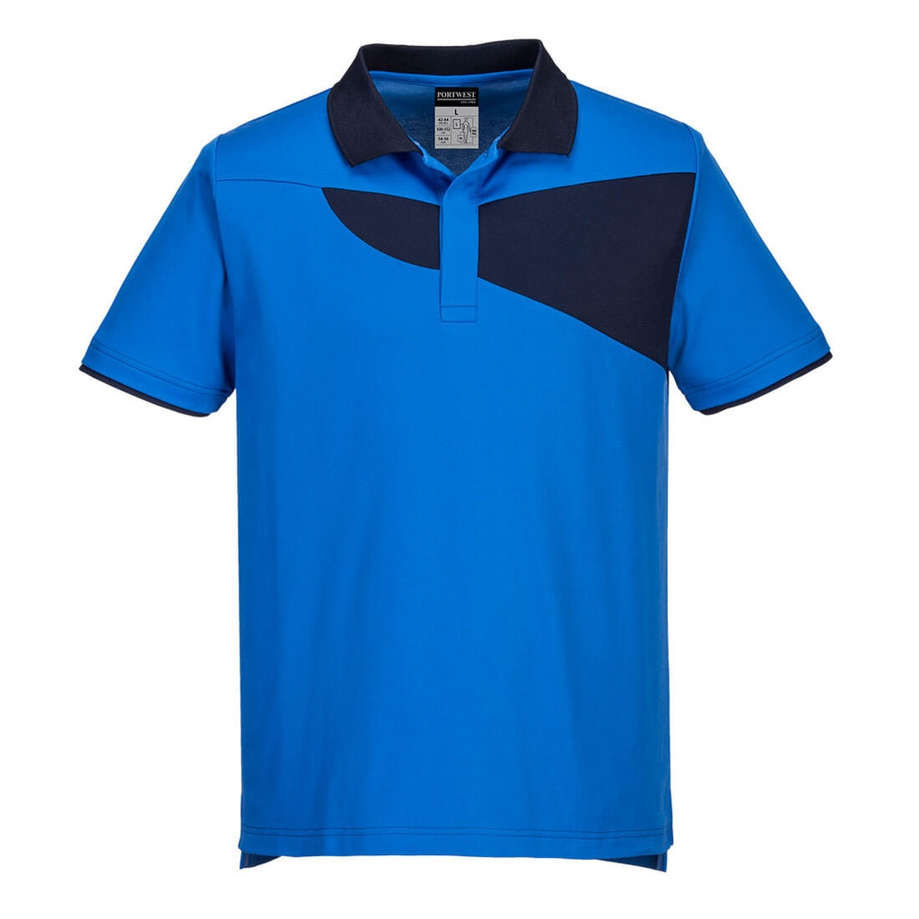 PW210 Pw2 Polo Shirt S/S - Royal/Navy