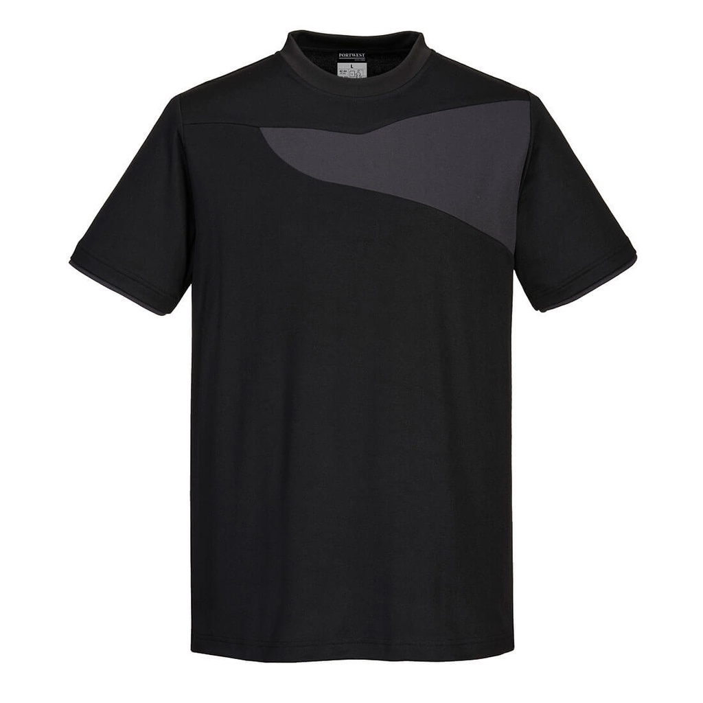 PW211 Pw2 T-Shirt S/S - Black/Zoom Grey