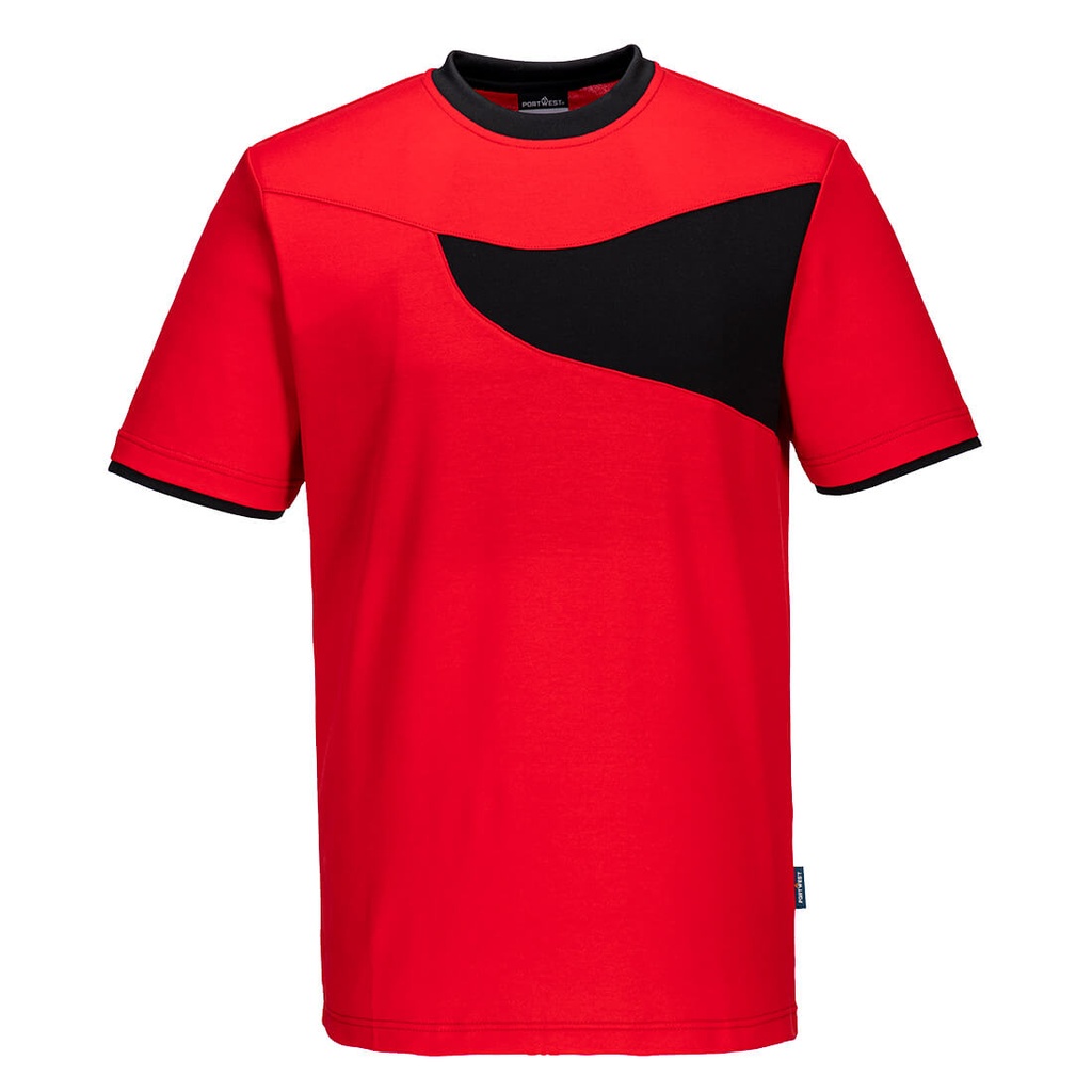 PW211 Pw2 T-Shirt S/S - Red/Black