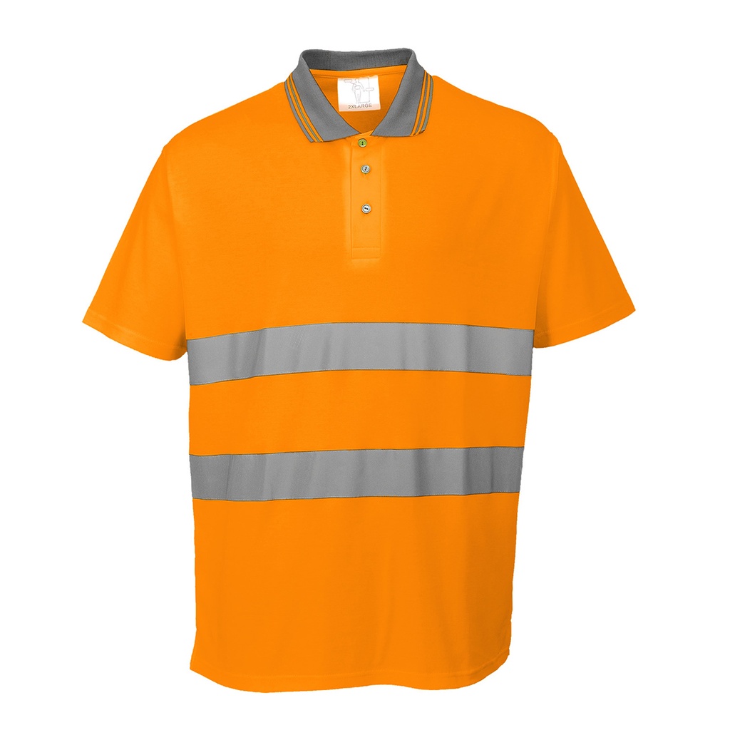 S171 Cotton Comfort Polo - Orange