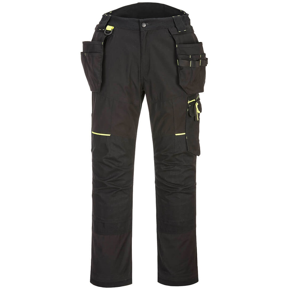 T706 Wx3 Eco Stretch Holster Trouser - Black