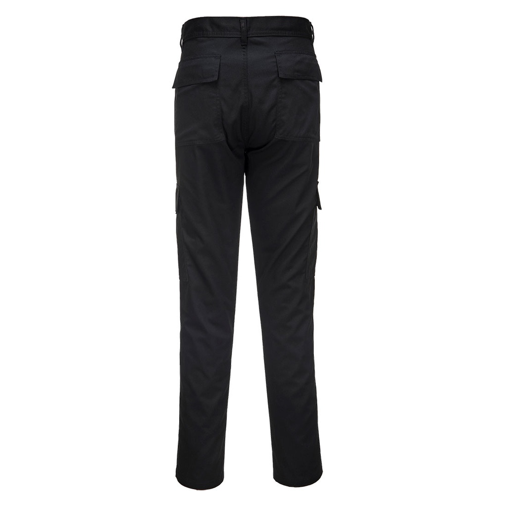 C711 Slim Fit Combat Trouser - Black