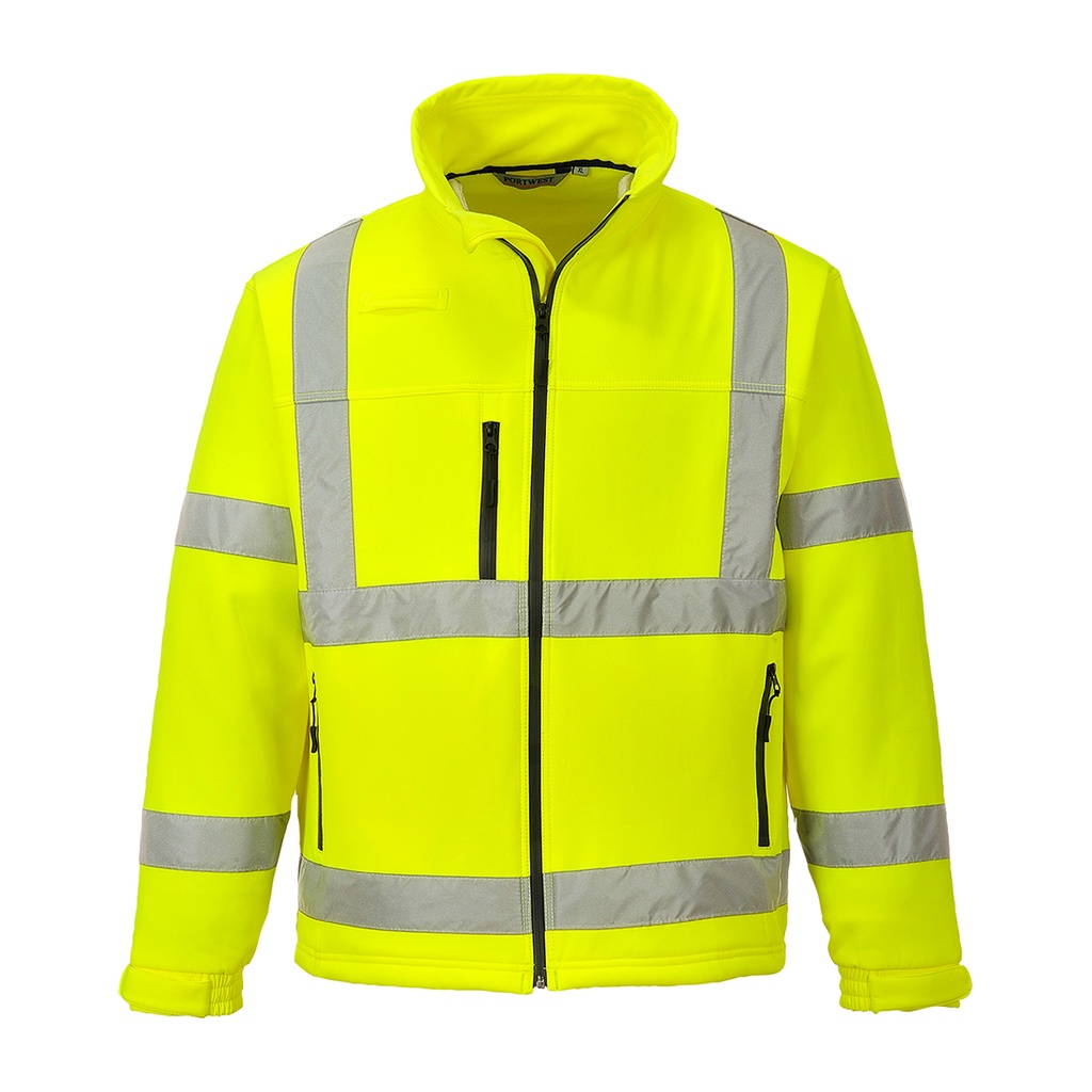 S424 HiVis Classic Softshell Jacket 3L - Yellow