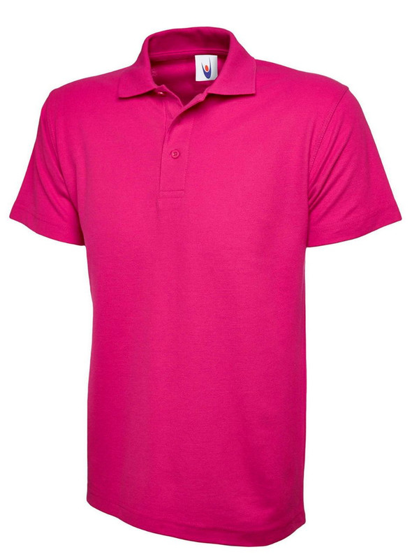 Uneek 101 Classic Polo - Hot Pink