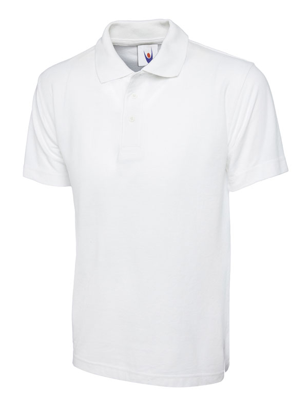 Uneek 101 Classic Polo - White