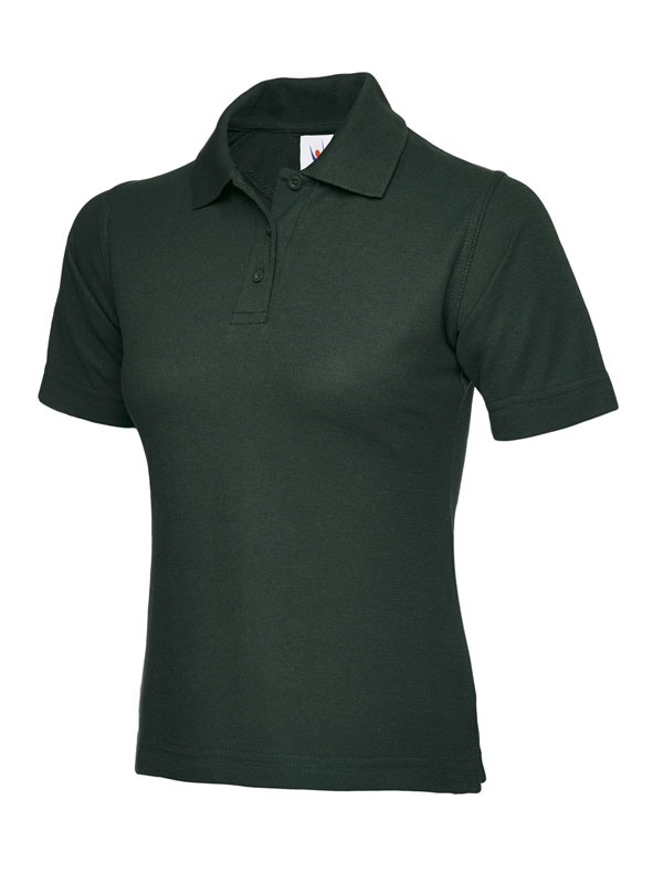 Uneek 106 Ladies Classic Polo - Bottle Green