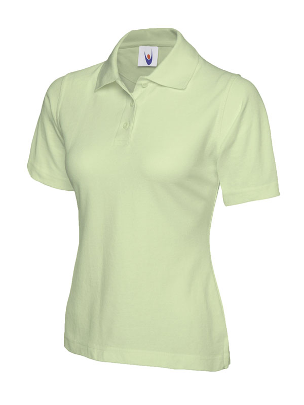 Uneek 106 Ladies Classic Polo - Lime