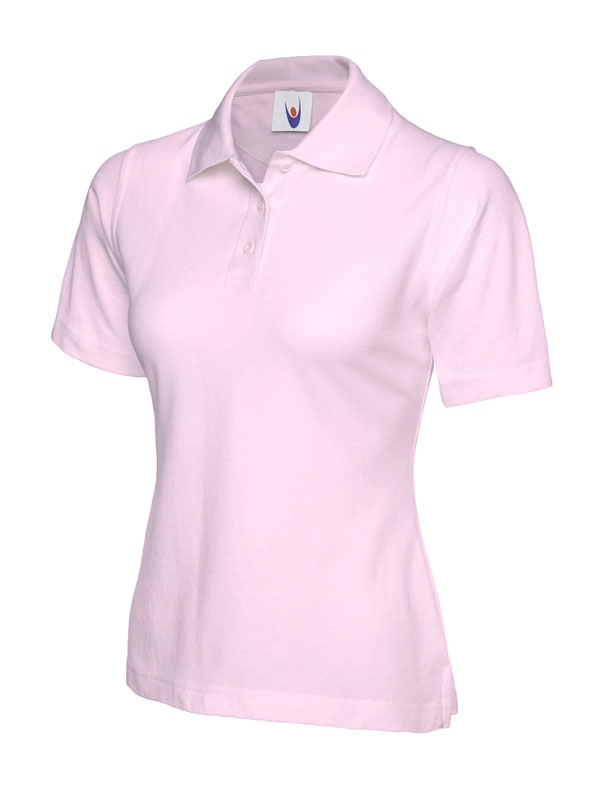 Uneek 106 Ladies Classic Polo - Pink