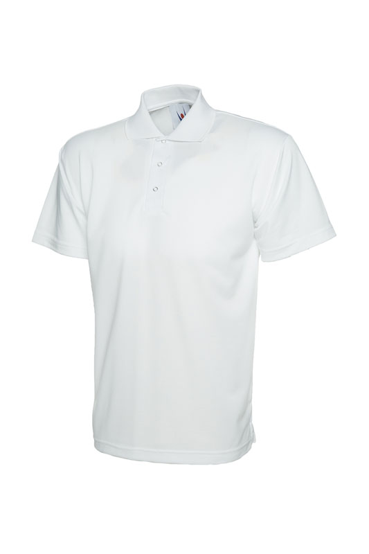 Uneek 121 Processable Polo	 - White