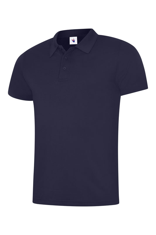 Uneek 127 Mens Super Cool Polo - Navy