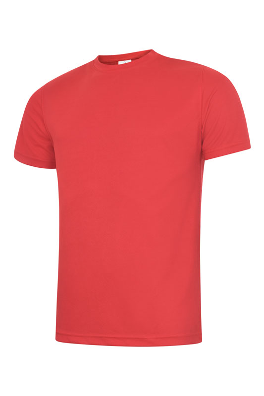 Uneek 315 Mens Ultra Cool T-Shirt - Red