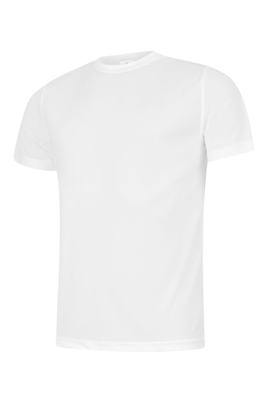 Uneek 315 Mens Ultra Cool T-Shirt - White