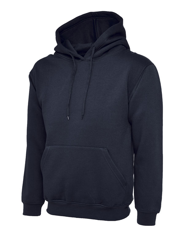 Uneek 502 Classic Hooded Sweatshirt - Navy