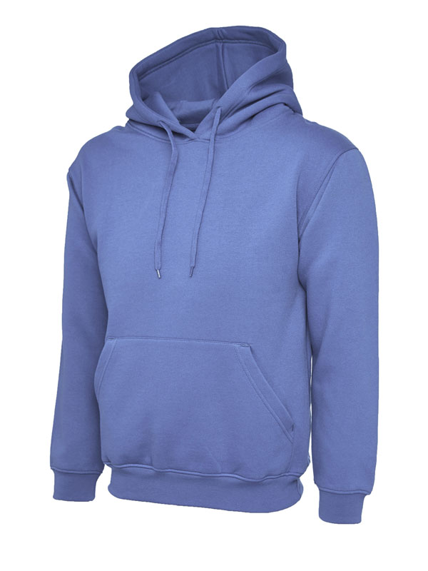 Uneek 502 Classic Hooded Sweatshirt - Violet