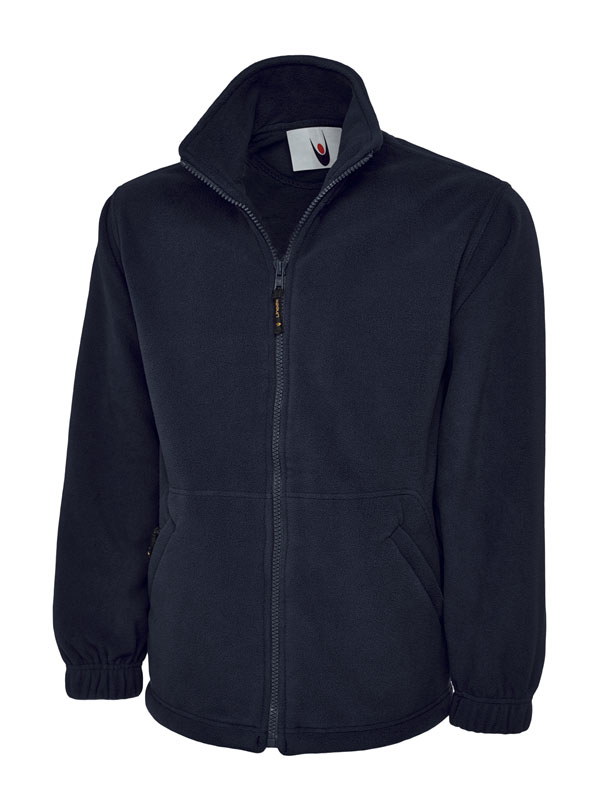 Uneek 601 Premium Full Zip Micro Fleece Jacket - Navy