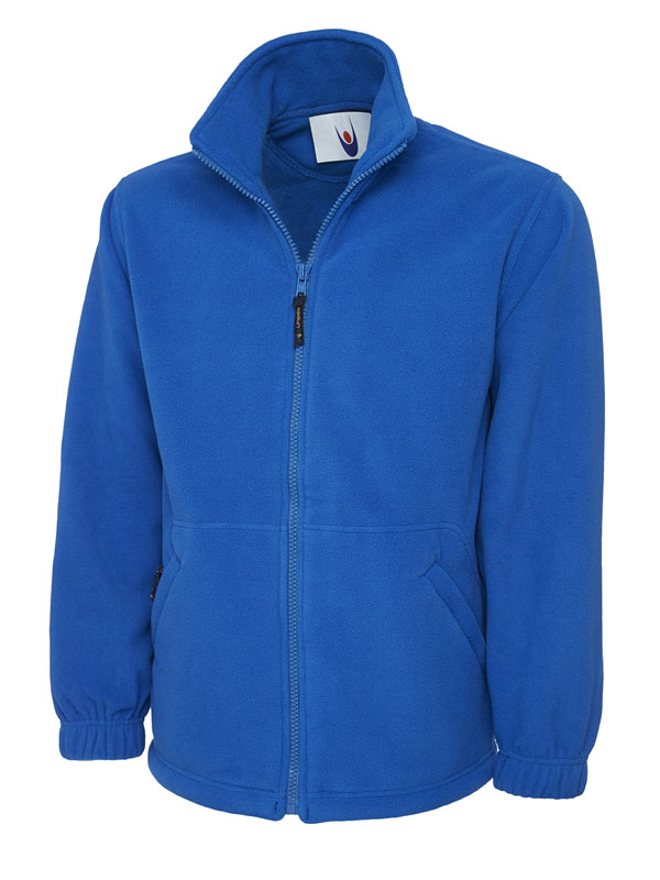 Uneek 601 Premium Full Zip Micro Fleece Jacket - Royal