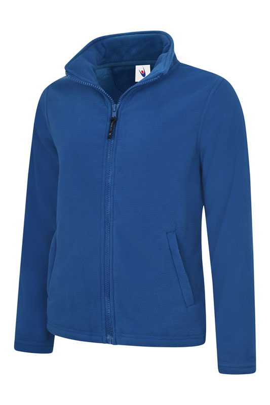 Uneek 608 Ladies Classic Full Zip Fleece Jacket - Royal